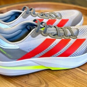 Adidas Duramo Speed 2 Dash NEW w/out Box Grey/Lucid Red Sz 14